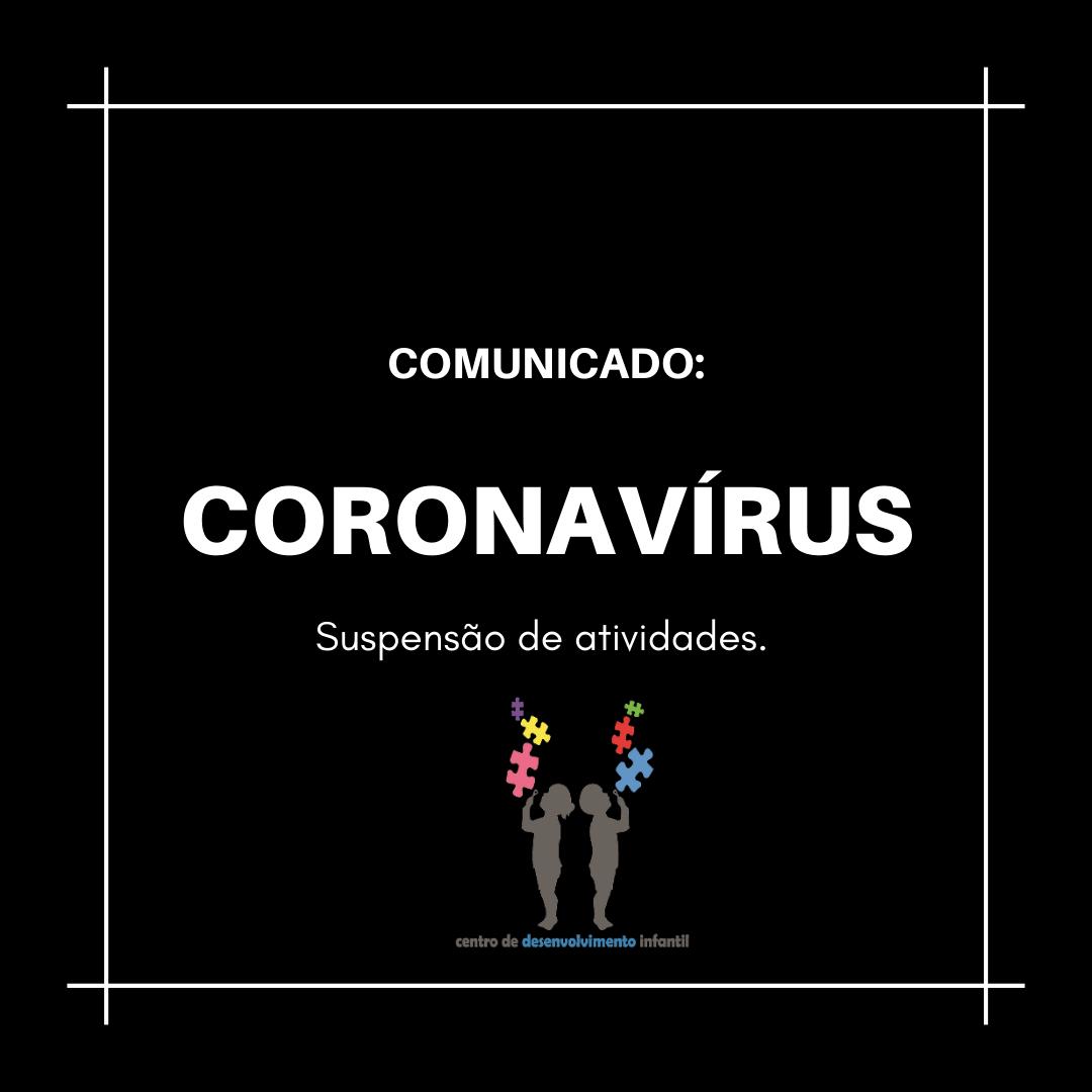 Informativo – Coronavírus